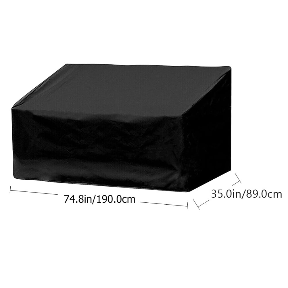 Raindrops 1pc Outdoor Garden Bench Cover Oxford Cloth Protector For Seater Dust Design For Park And Garden Seats